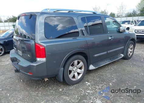 2011 Nissan Armada Sl from USA, damaged, VIN 5N1BA0NDXBN621314